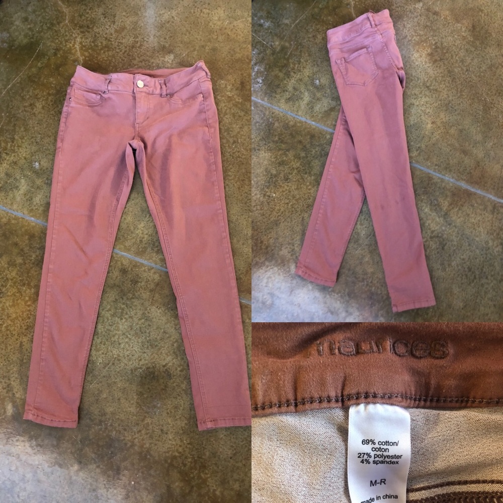 Maurices LIKE NEW Jegging “Rust”